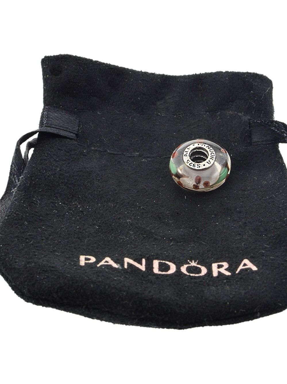 Pandora Sterling Silver & Murano Christmas Charm
